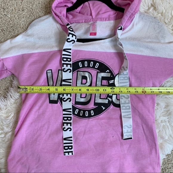 [good vibes] Athlesuire Hoodie Sweatshirt - Picture 5 of 7